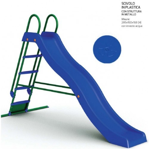 Scivolo giardino 285 per - scivolo,