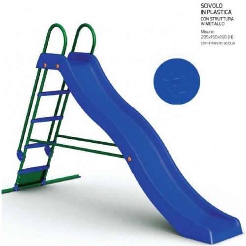 Scivolo giardino 285 per - scivolo, da