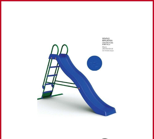 Scivolo giardino 285 per - scivolo,