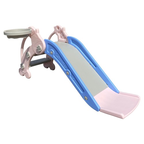 Scivolo giraffa rosa blu - rosa/blu, in