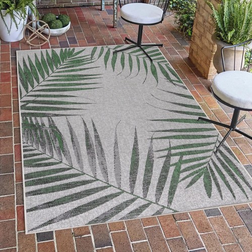 Tappeto esterno palme design