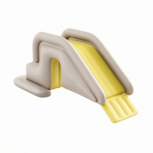 Piscina con scivolo - piscina,