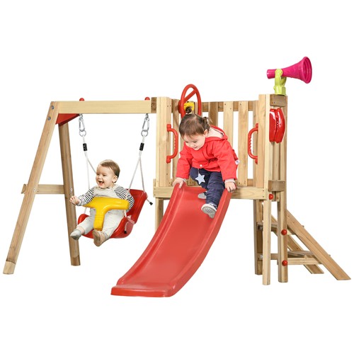 Set con scivolo altalena da - con,