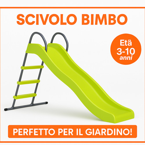 Scivolo giardino gioco - da,